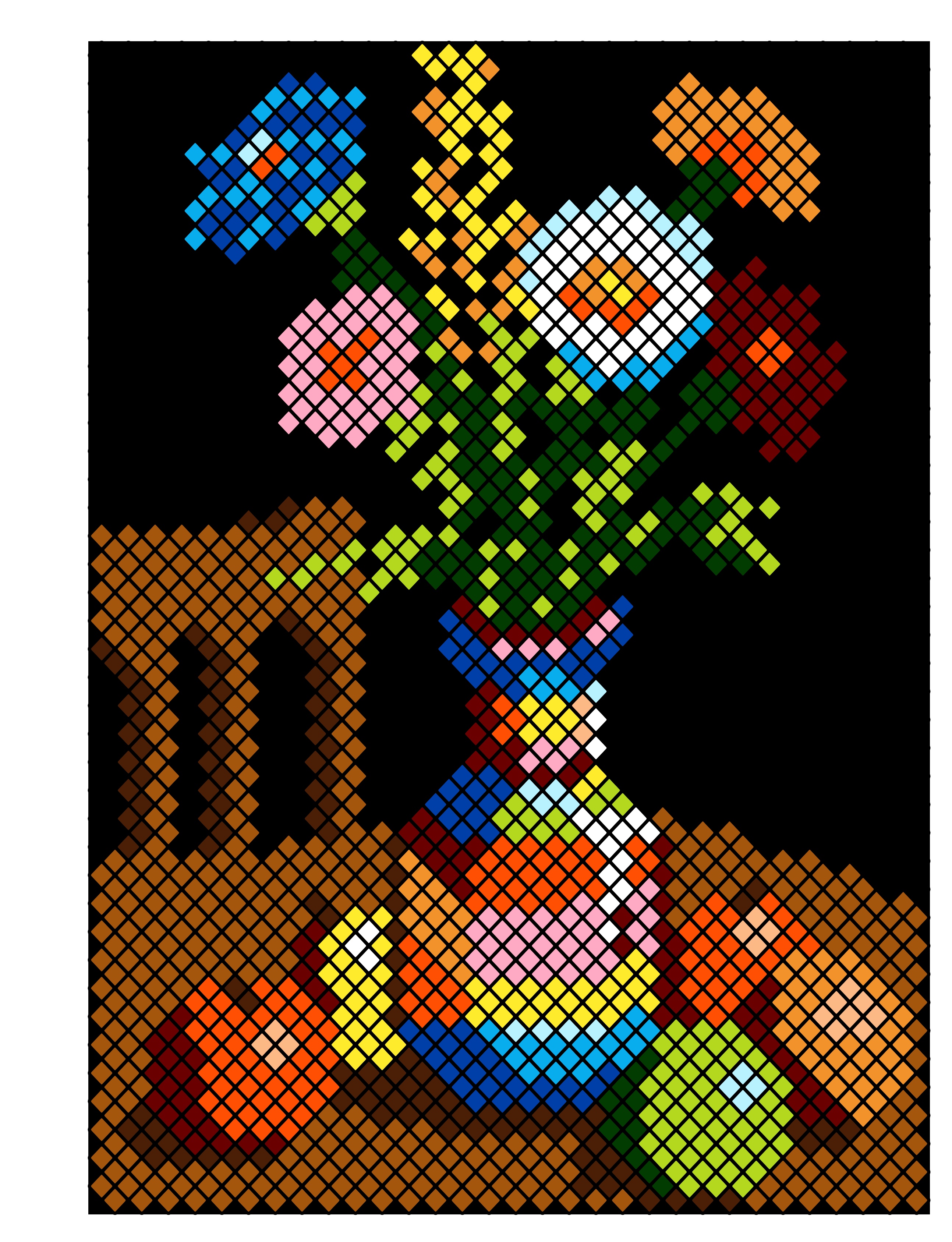 Pastel Reverie — finished color