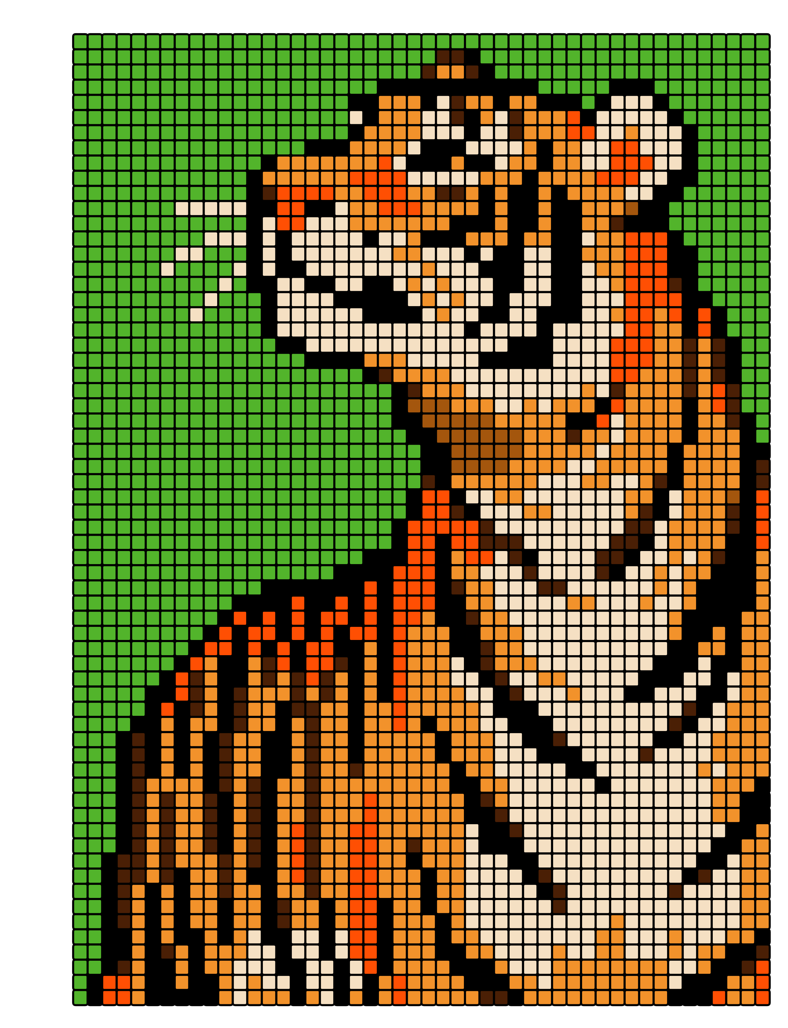 King of the Jungle — finished color